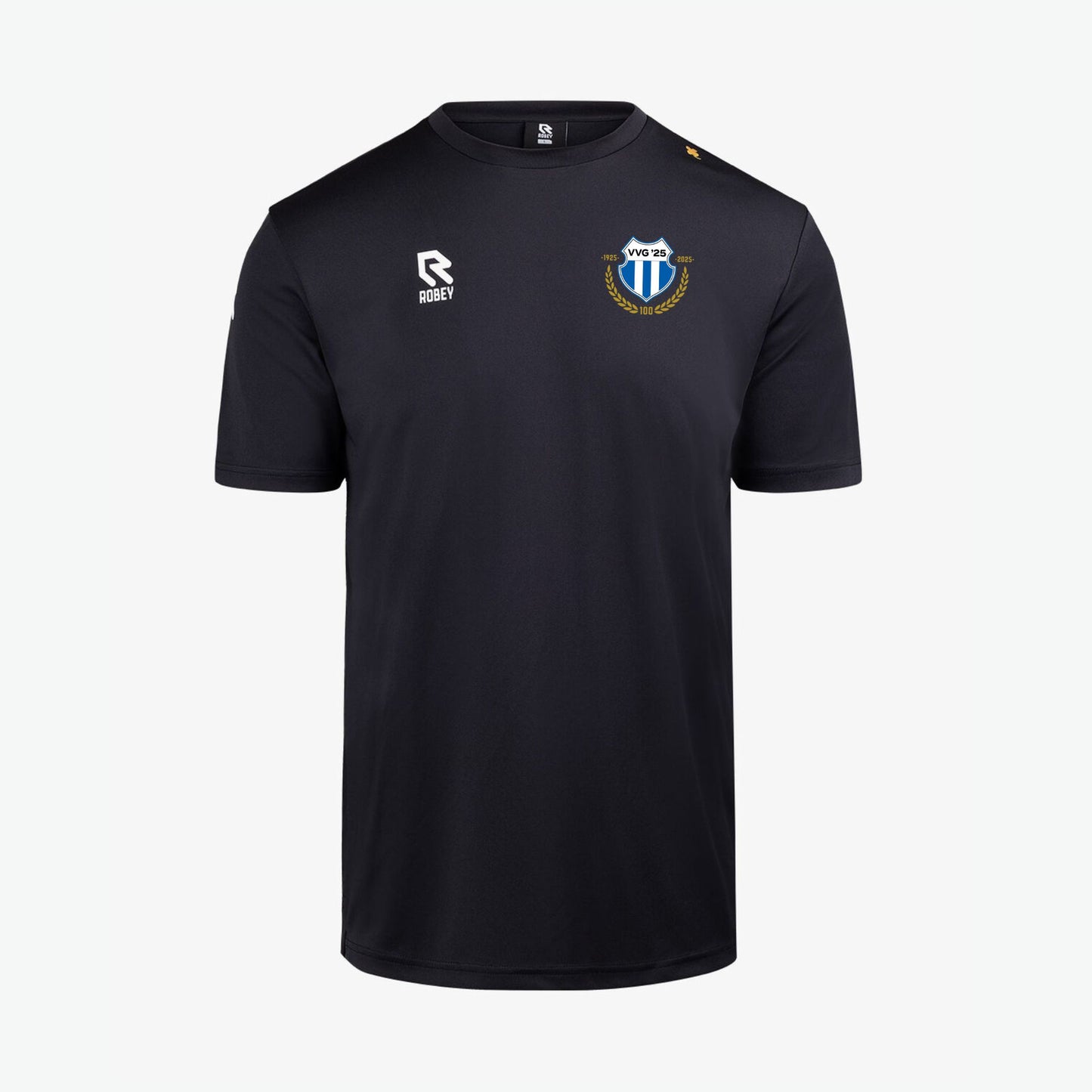 VVG'25 trainings T-shirt, comfortabel en ademend sportshirt voor voetballers, ideaal voor trainingen en wedstrijden.